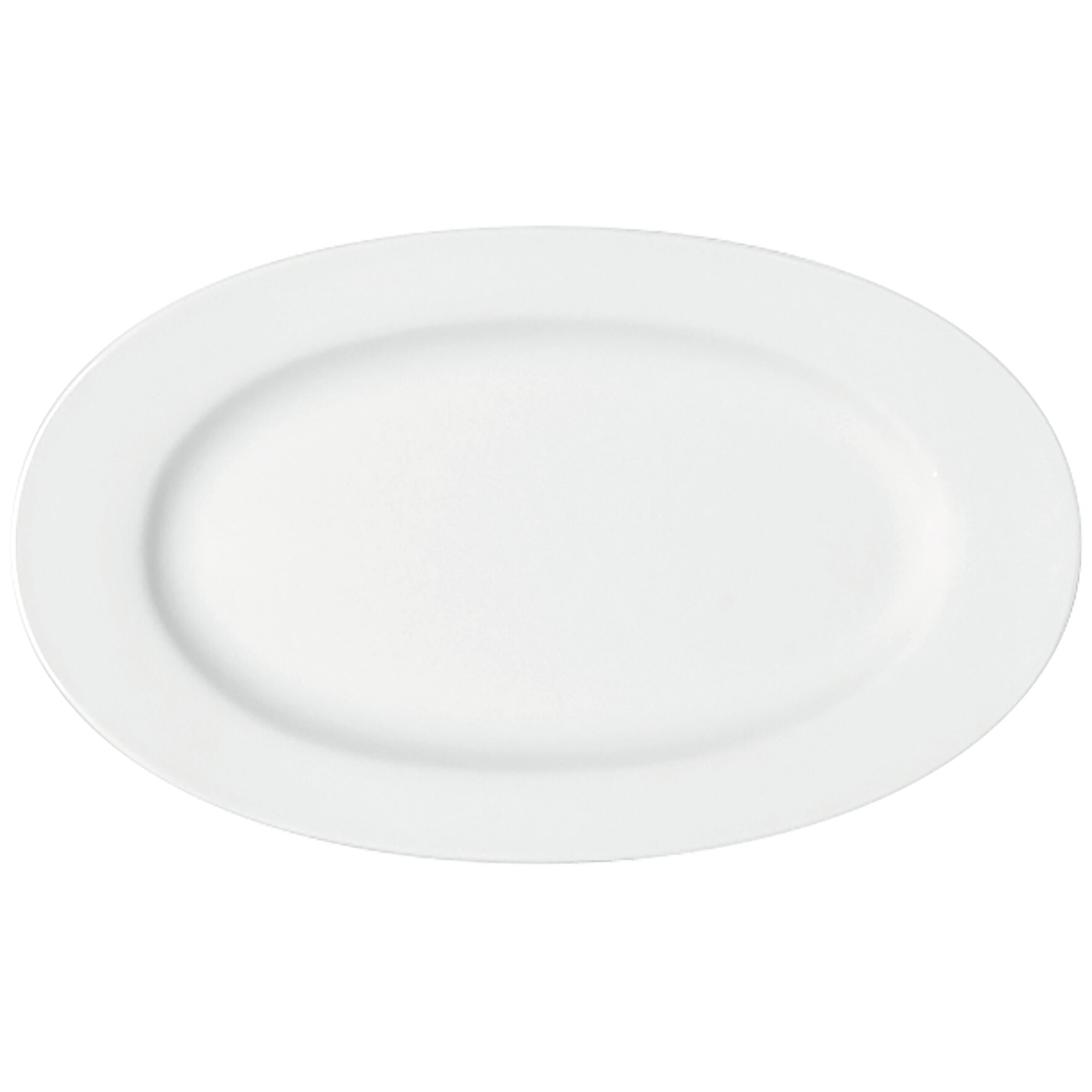 Maitre, Platte oval mit Fahne 330 x 198 mm