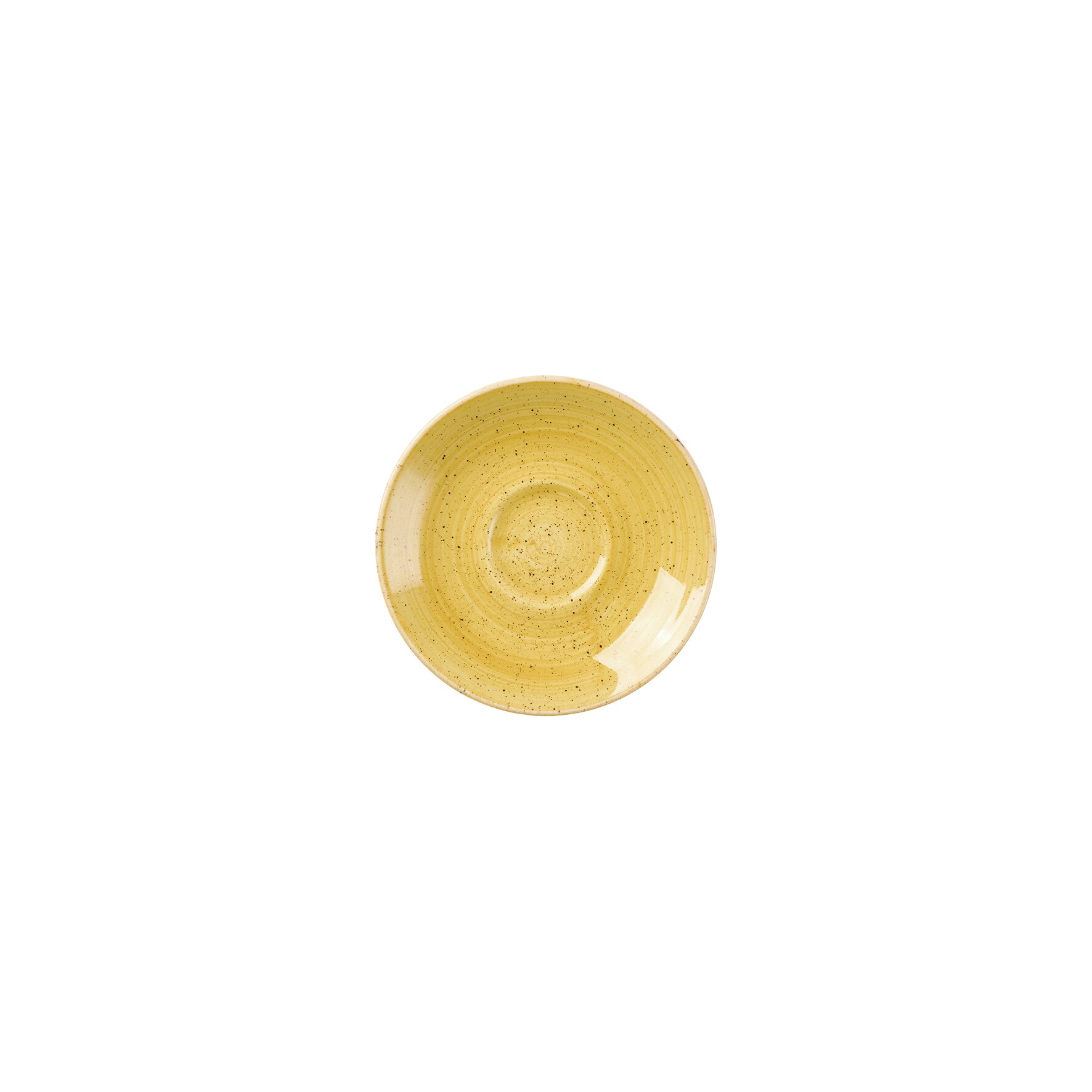 Stonecast, Espresso-Untertasse ø 118 mm Mustard Seed Yellow
