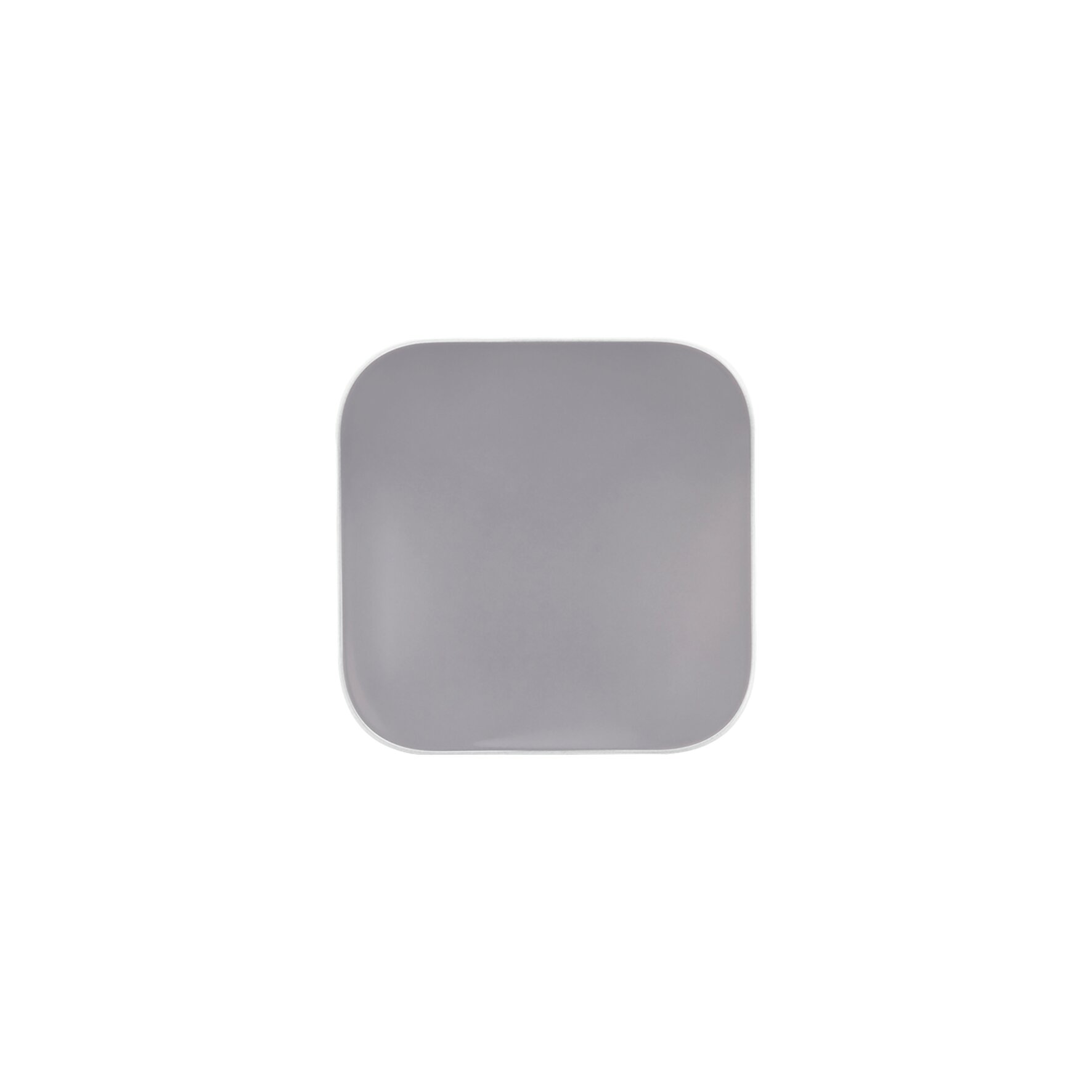 Fashion, Coupschale eckig 174 x 174 mm grau
