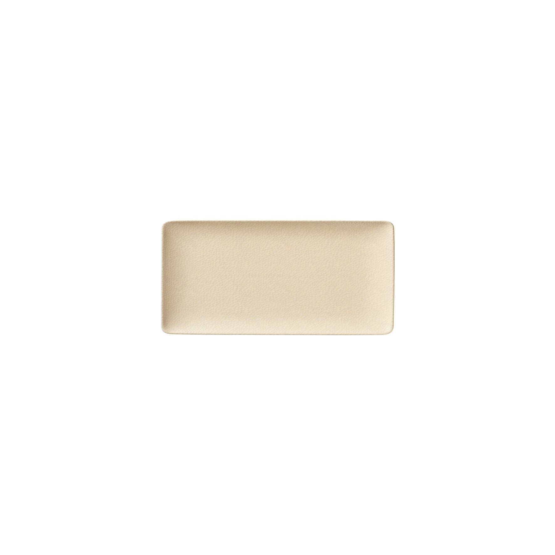 Pearls, Coupplatte rechteckig 178 x 89 mm champagne