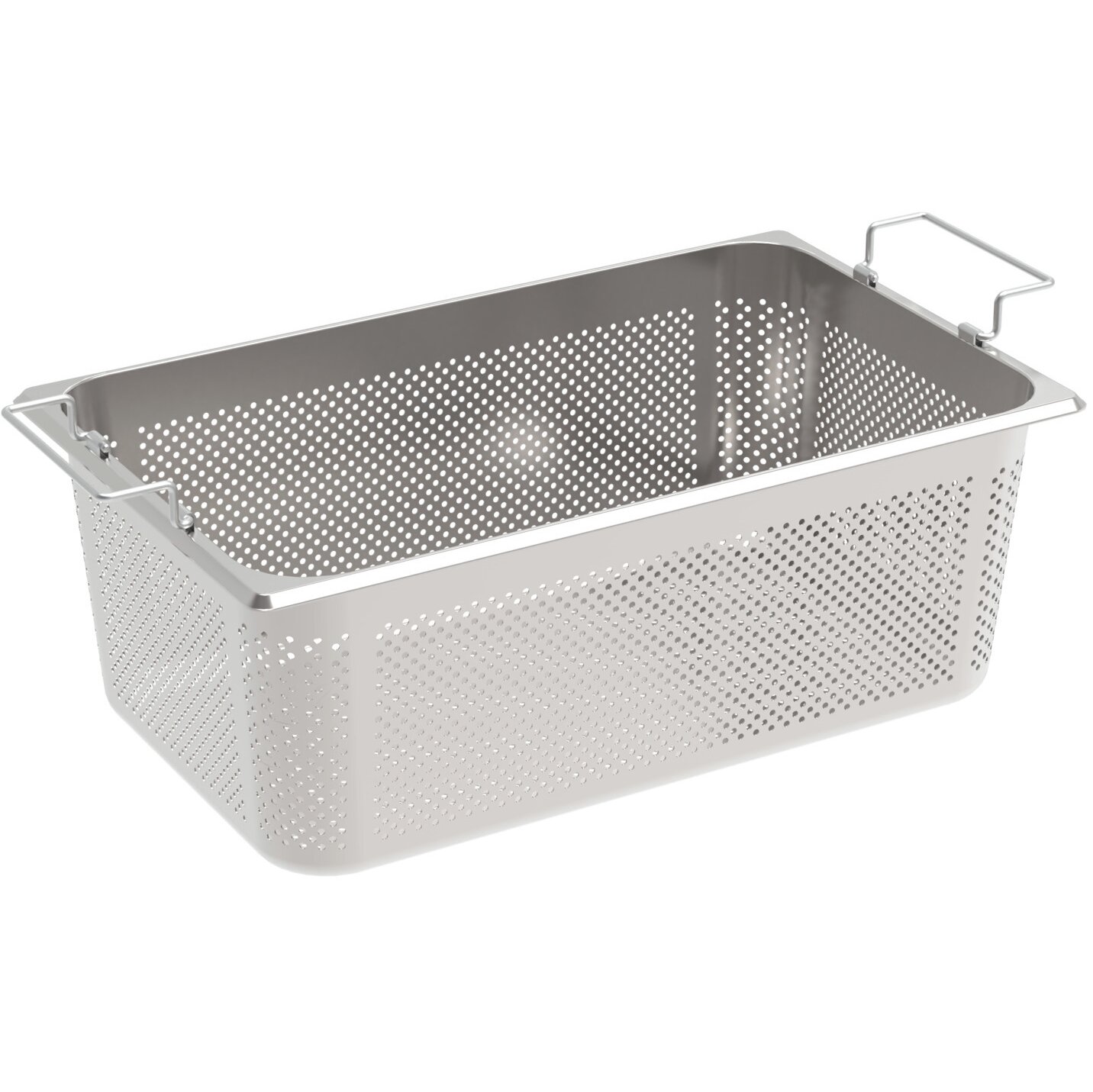 GN-Behälter GN 1/1 Typ 11194K / 325 x 530 x 190 mm gelocht + Stapelgriff