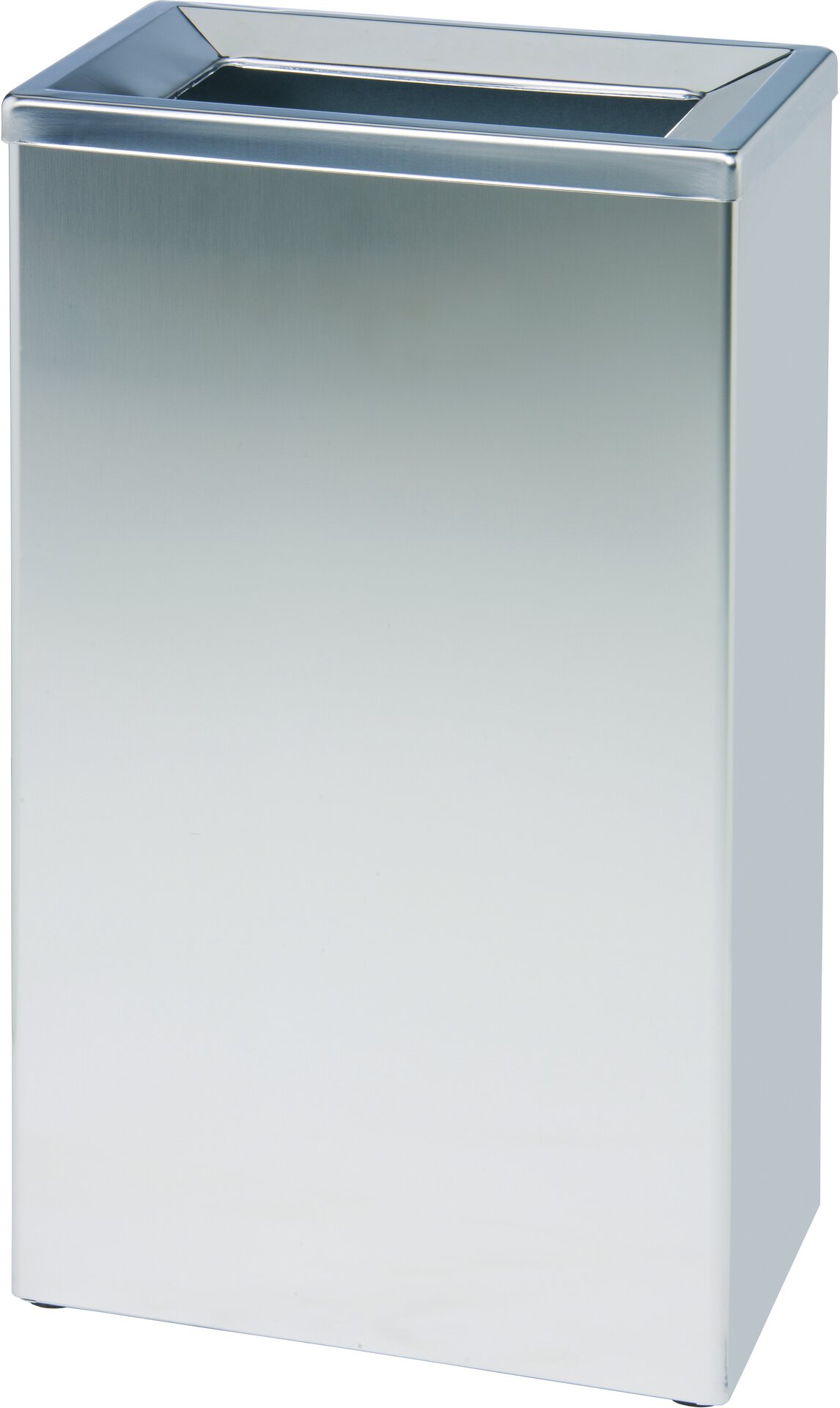 Abfallbehälter, 25 l, Edelstahl matt