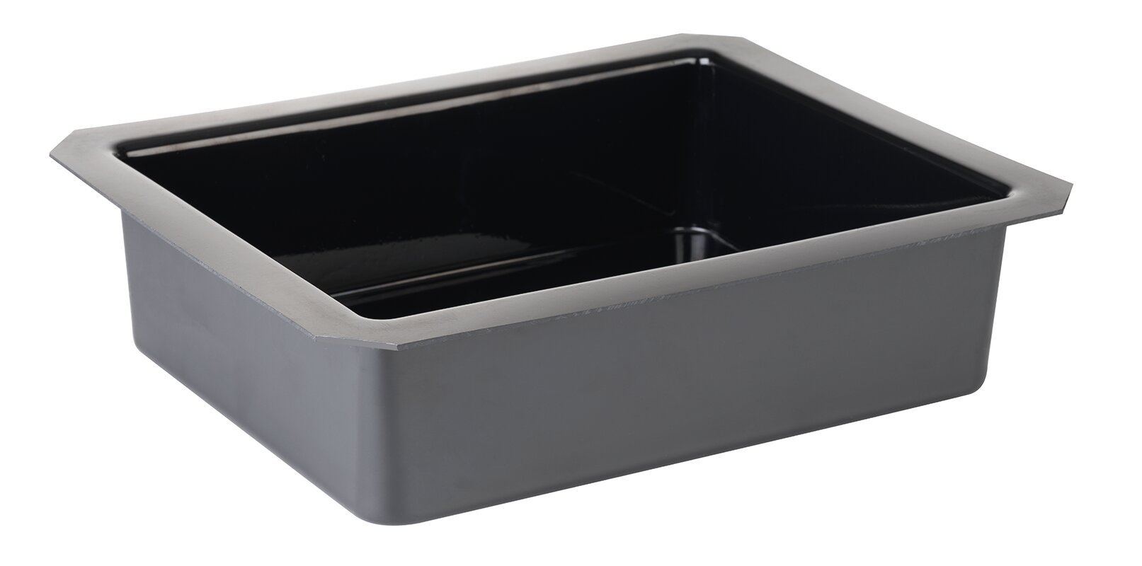 GN-Einsatz GN 1/2 325 x 265 x 85 mm schwarz