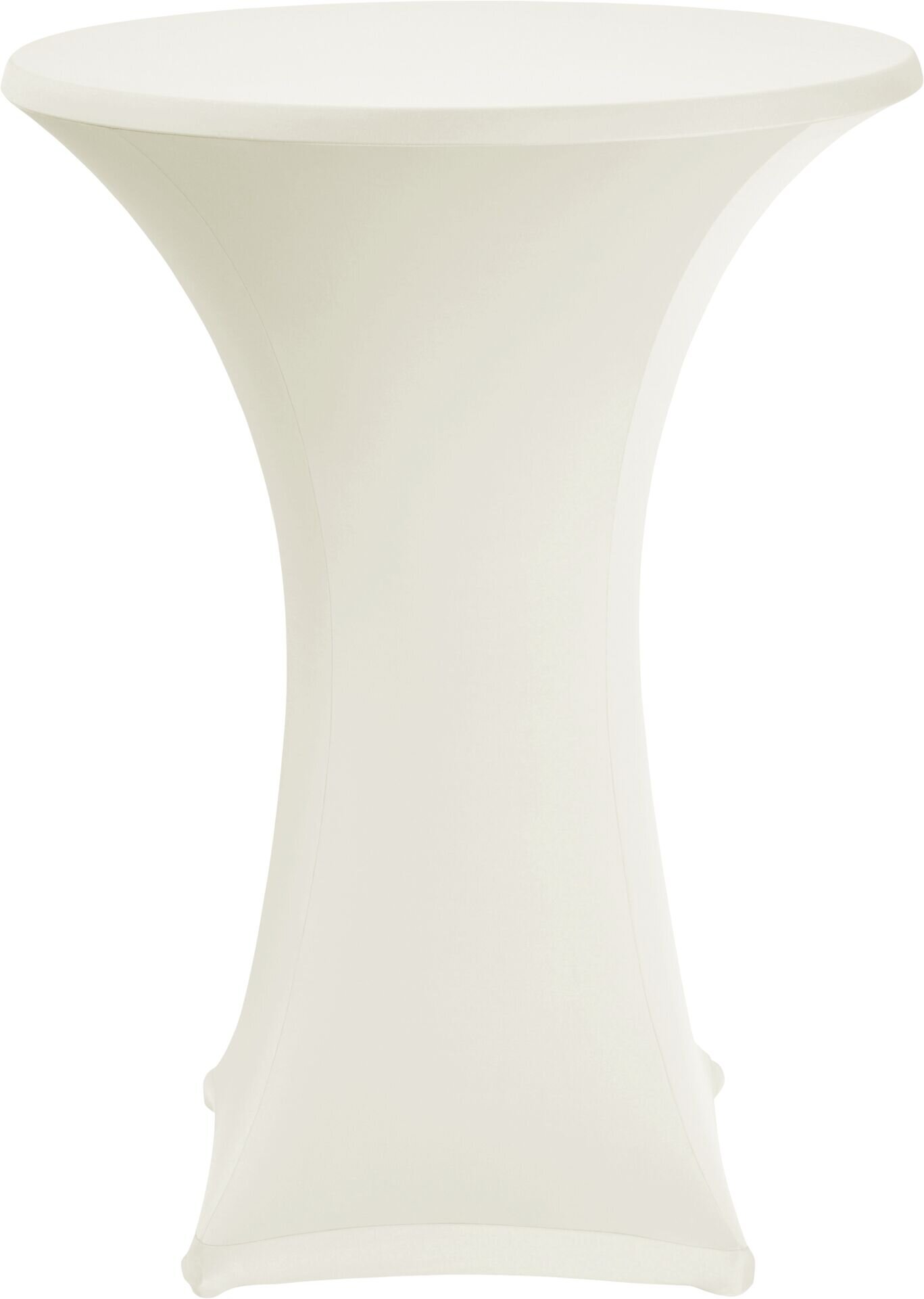 Stehtischbezug Ø 70 cm ecru