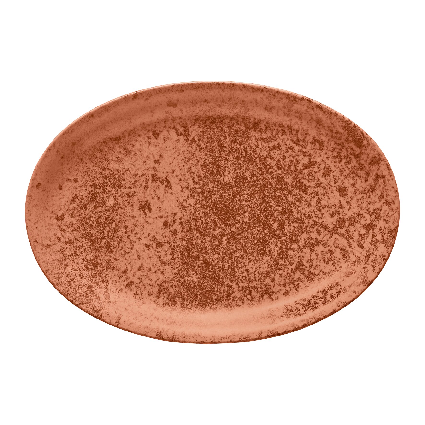 Sandstone, Platte oval 372 x 265 mm orange