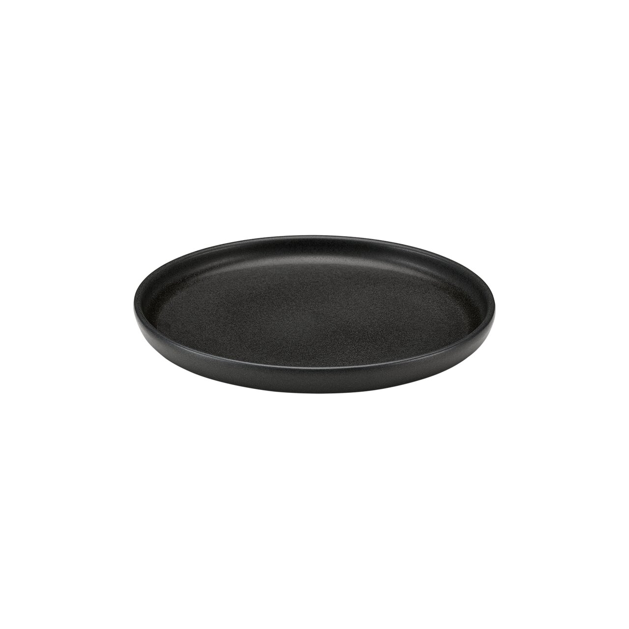 Elements, Teller flach ø 220 mm schwarz