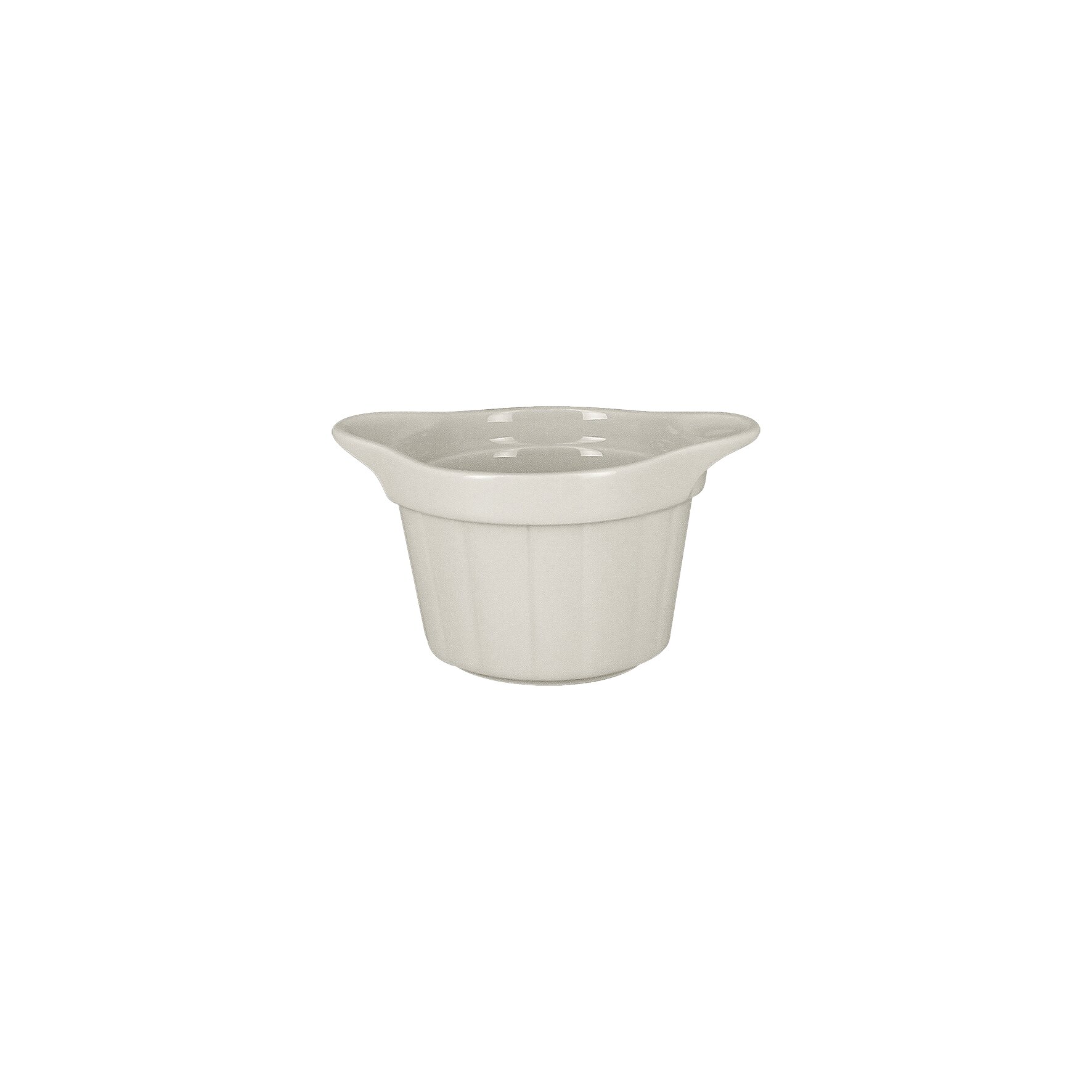 Chef's Fusion, Auflaufform gerillt ø 90 mm / 0,23 l sand