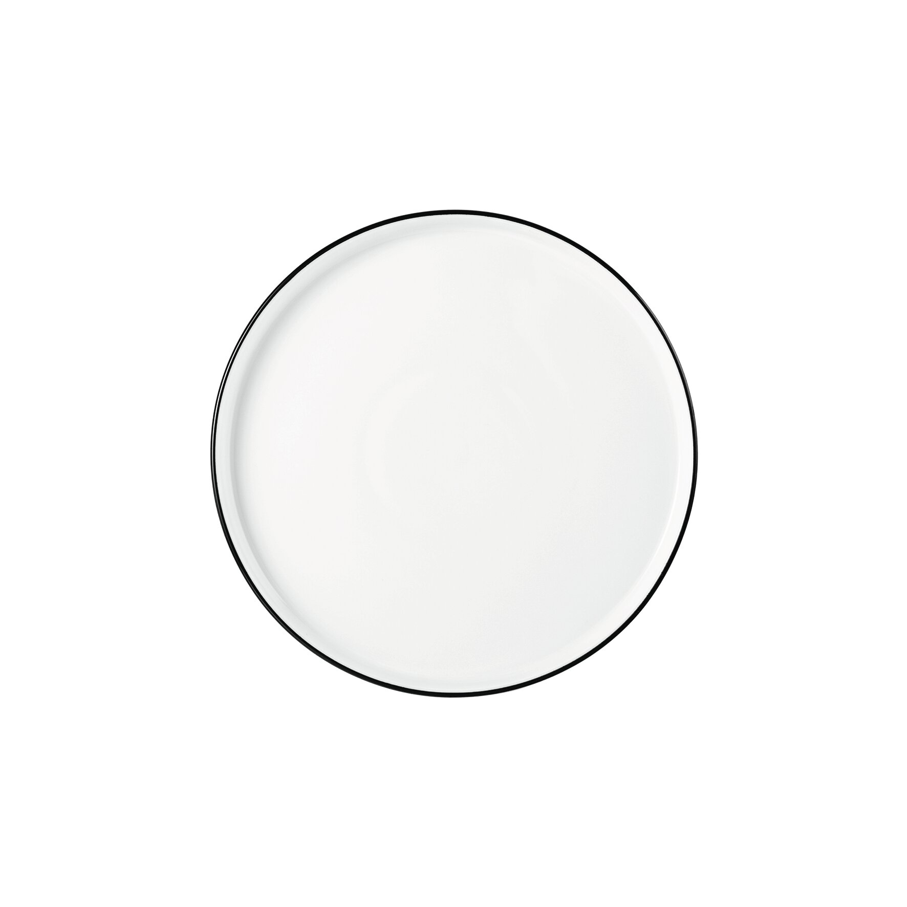 Good Mood Black Line, Teller flach rund ø 209 mm