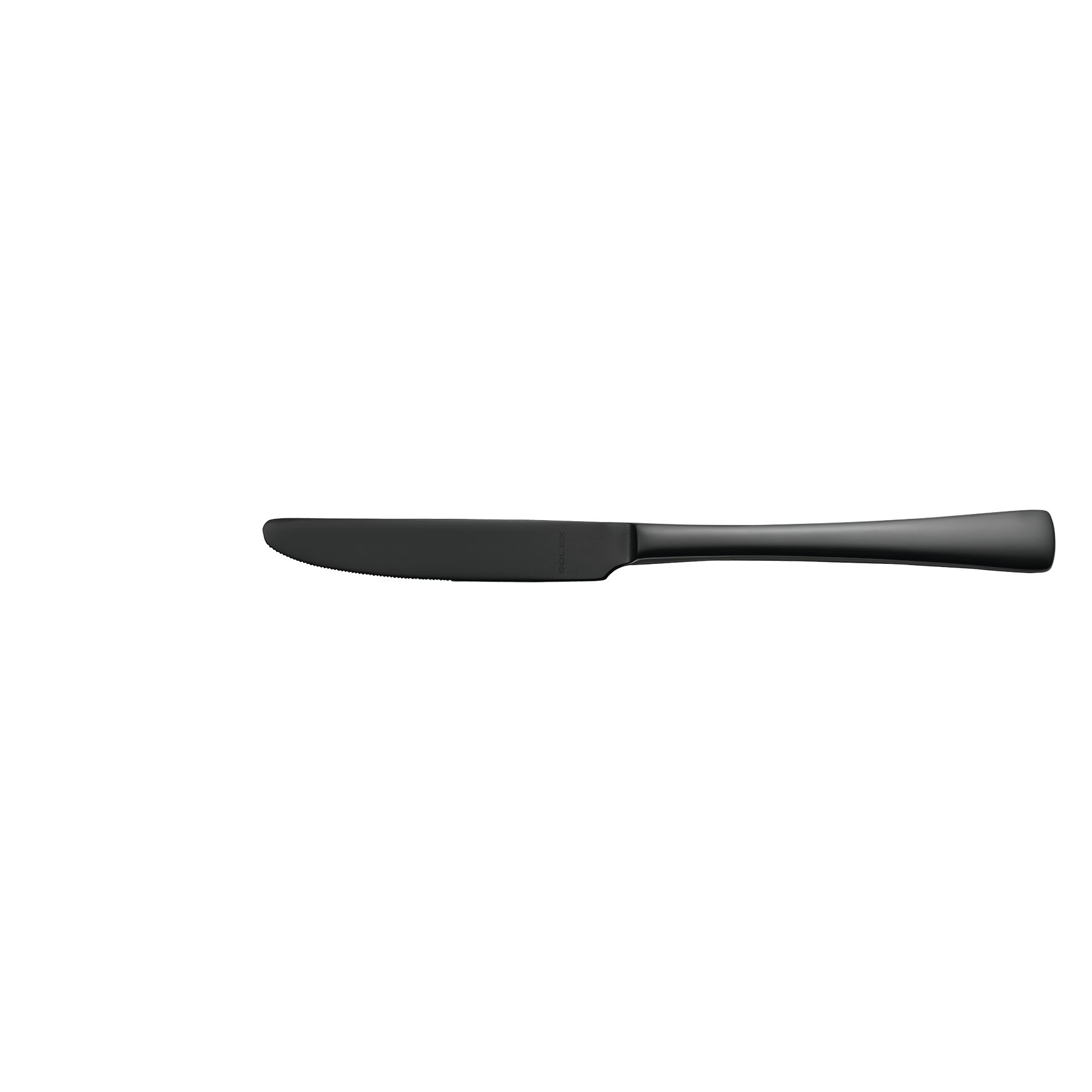 Karina, Menümesser New Style Vollheft 224 mm PVD tiefschwarz