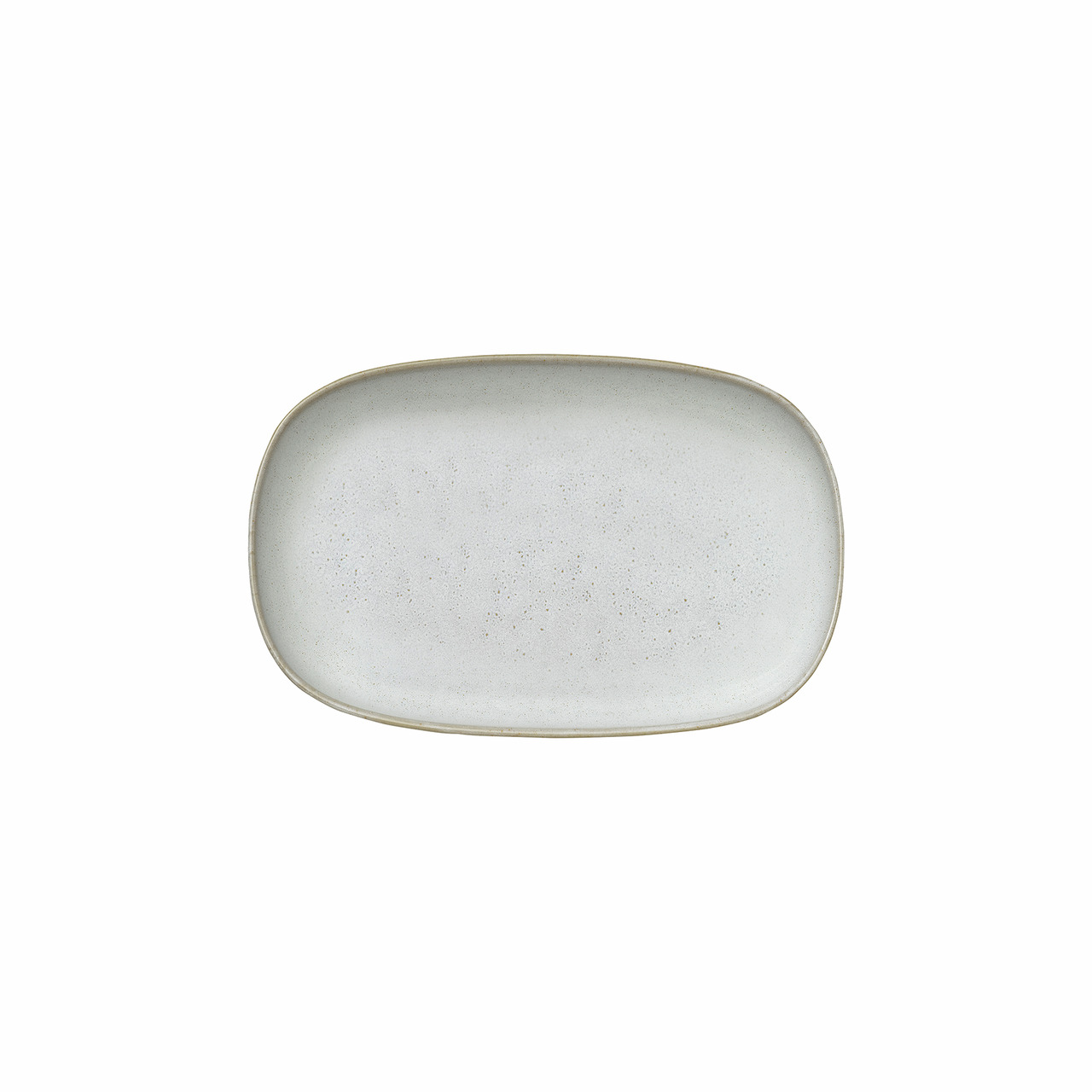 Nivo Moon, Coupe-Platte tief 170 x 110 mm weiß 