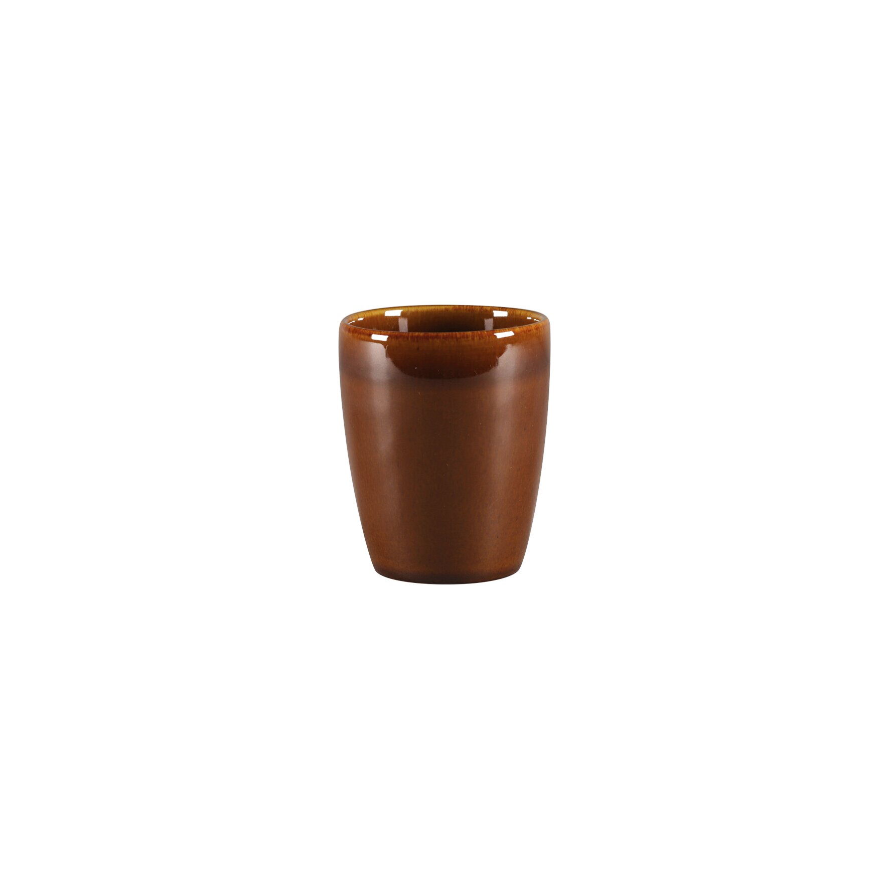 Ease, Kaffeetasse ohne Henkel ø 73 mm / 0,23 l honey brown