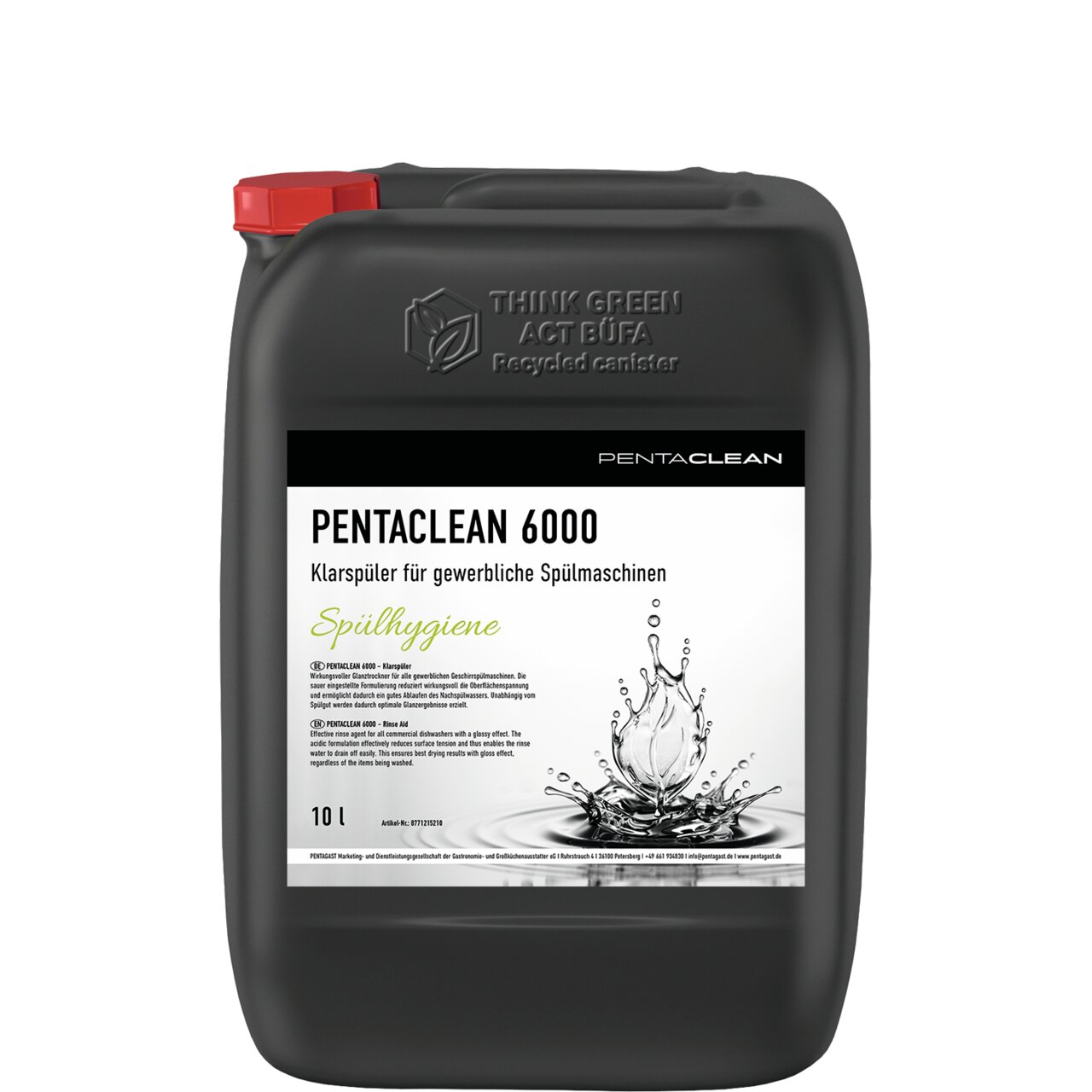 Klarspüler PENTACLEAN 6000 / 10,00 l