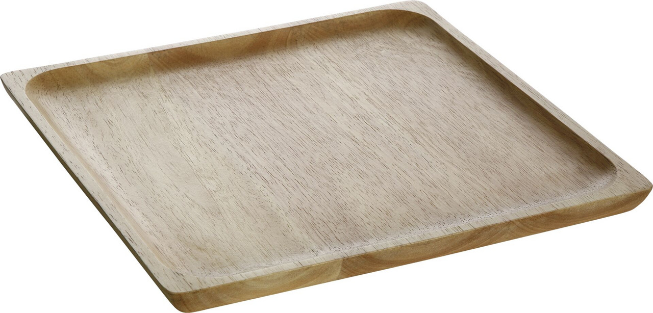 Holztablett 30x30