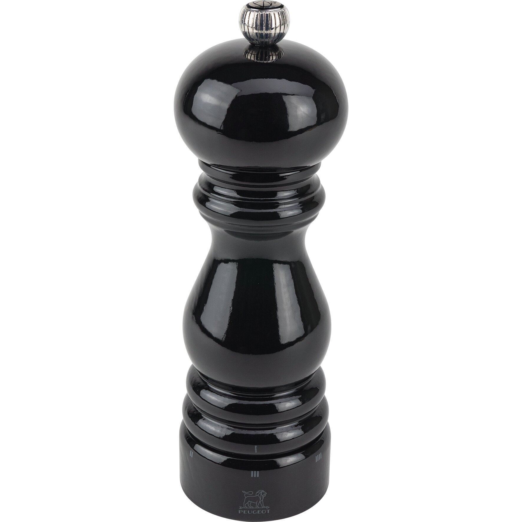 Paris, Pfeffermühle u´Select 180 mm Buchenholz schwarz lackiert