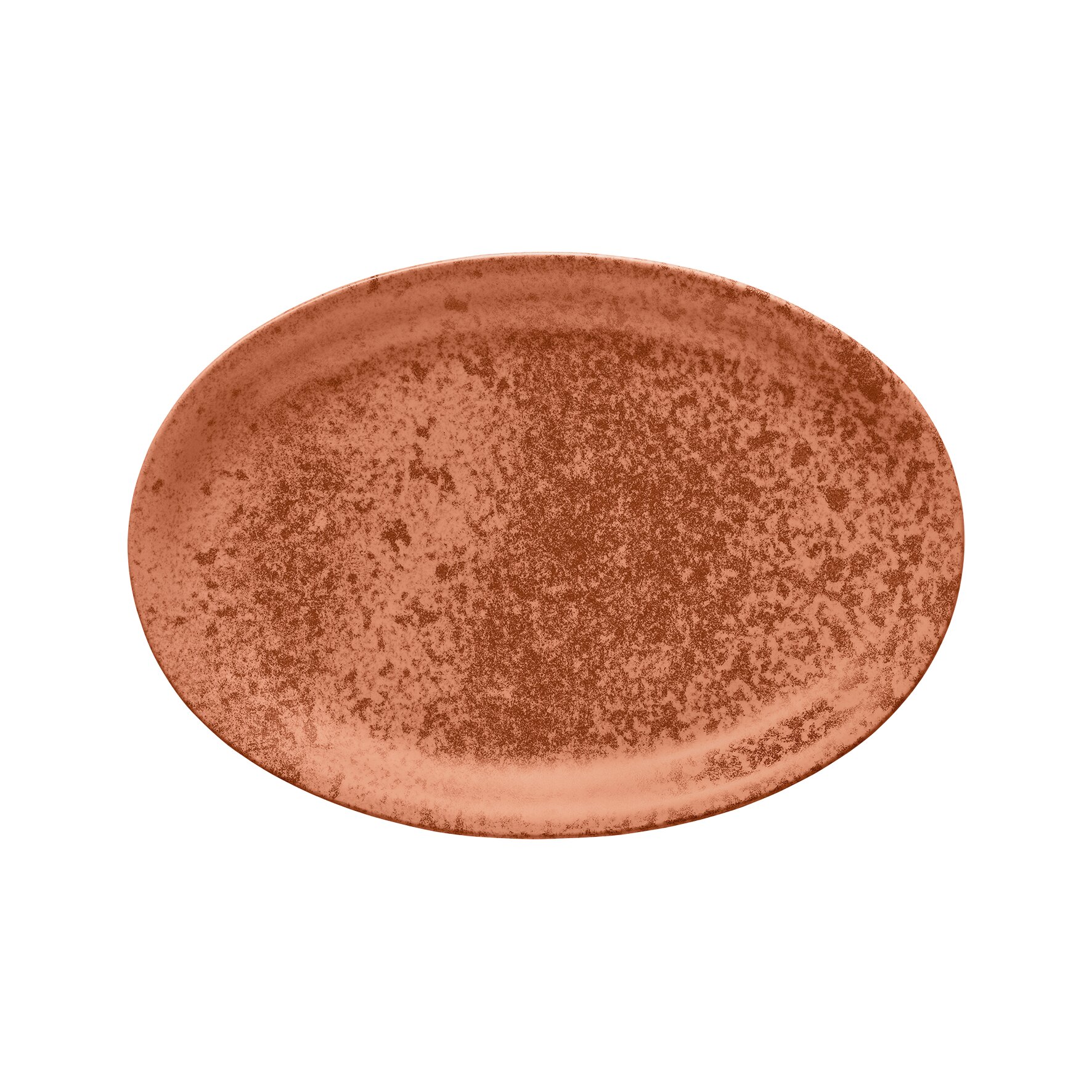 Sandstone, Platte oval 323 x 228 mm orange