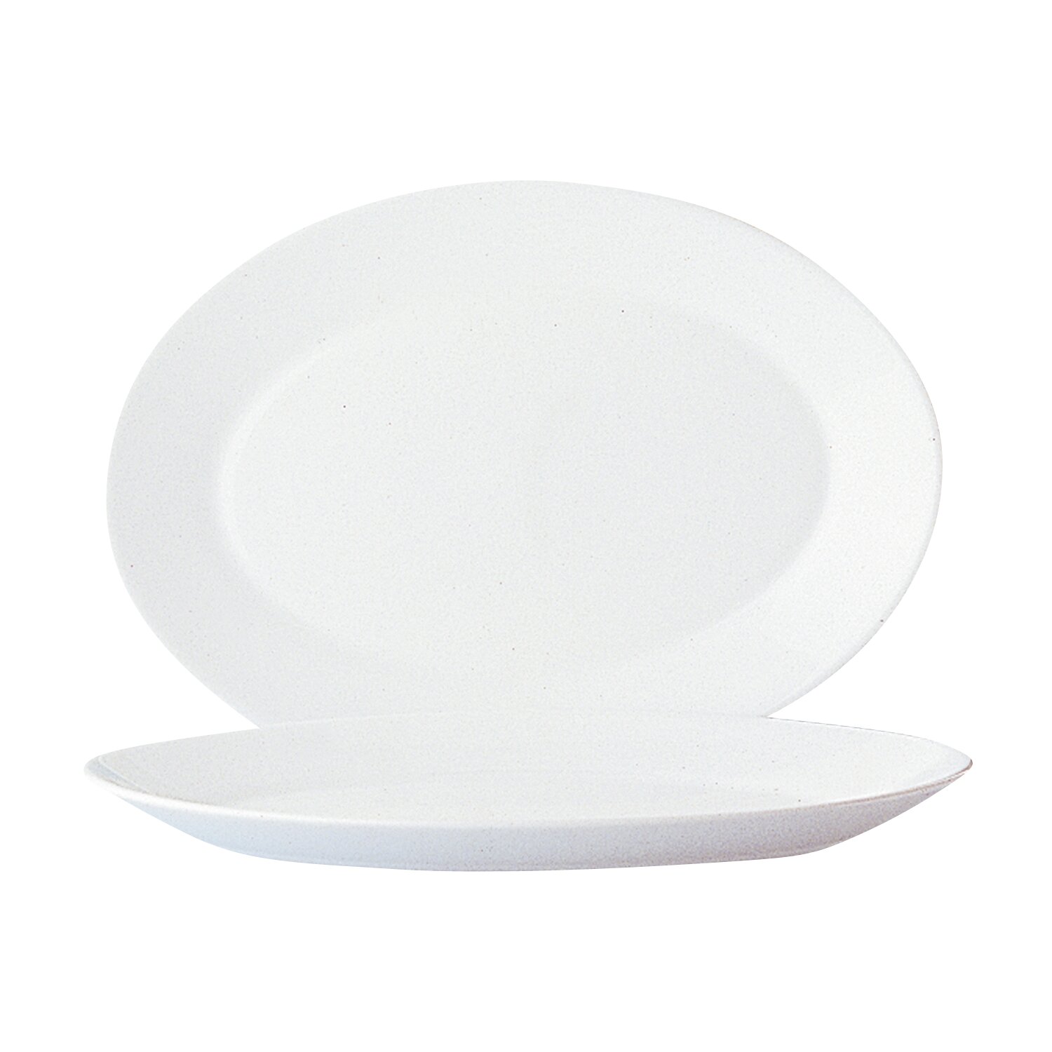 Restaurant White, Platte oval 295 x 209 mm