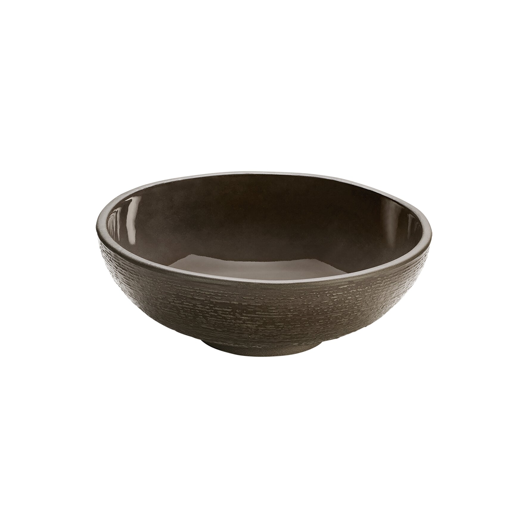 ReNew, Bowl Relief ø 210 mm / 1,15 l taupe