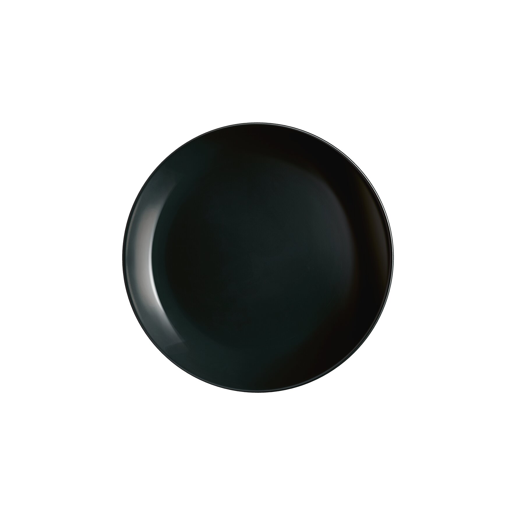 Evolutions Uni, Coupteller flach ø 190 mm uni schwarz