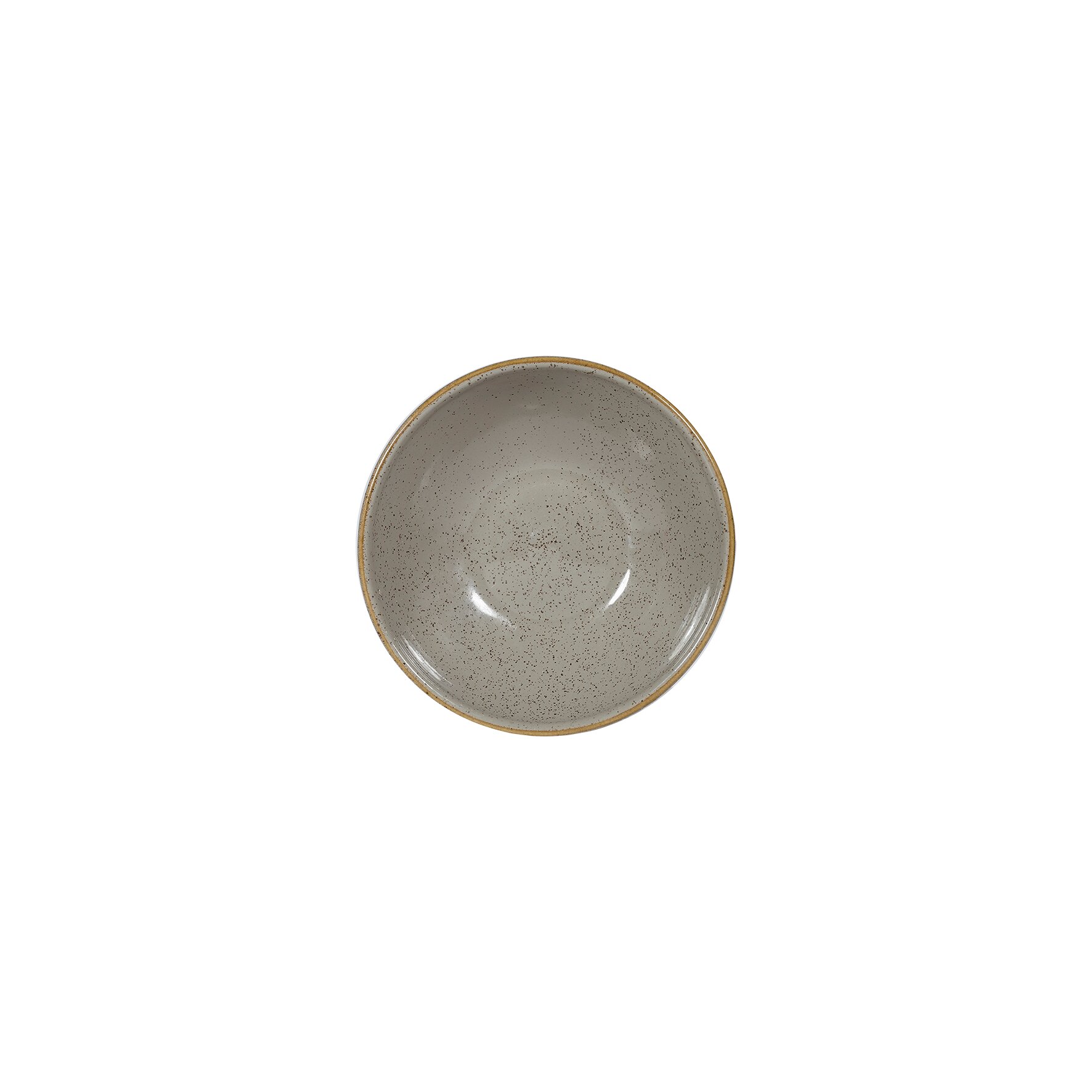 Stonecast, Bowl flach ø 130 mm / 0,26 l Peppercorn Grey