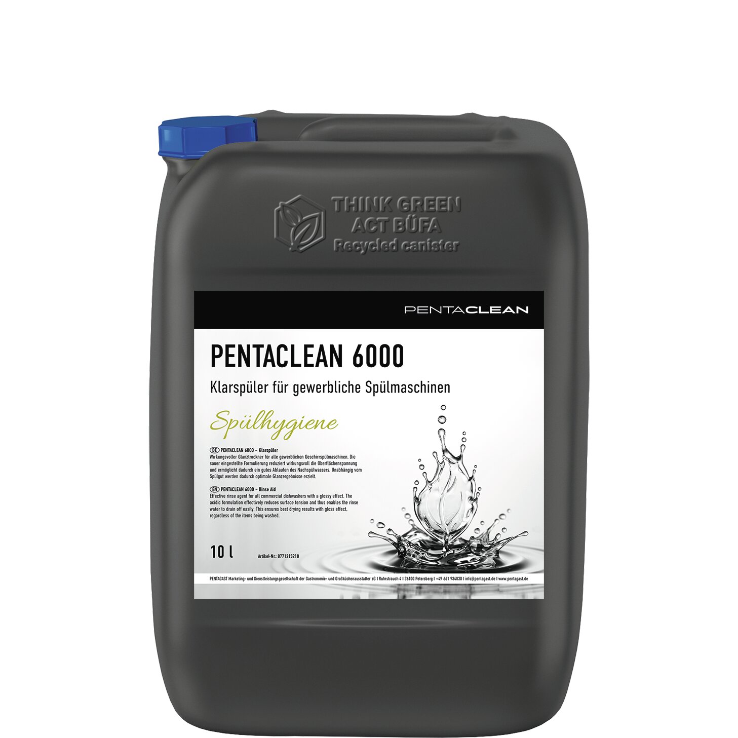 Klarspüler PENTACLEAN 6000 / 10,00 l