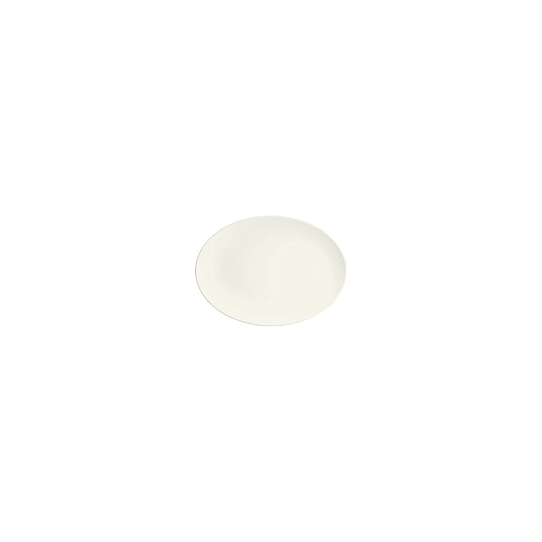 Purity, Coupplatte oval 118 x 88 mm
