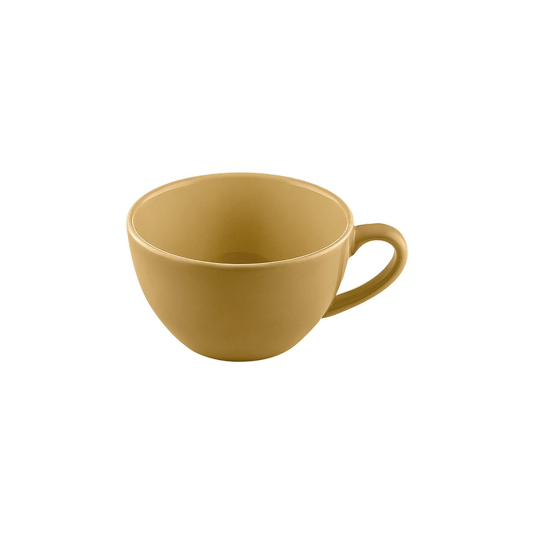 Sandstone, Tasse ø 90 mm / 0,19 l dark yellow uni