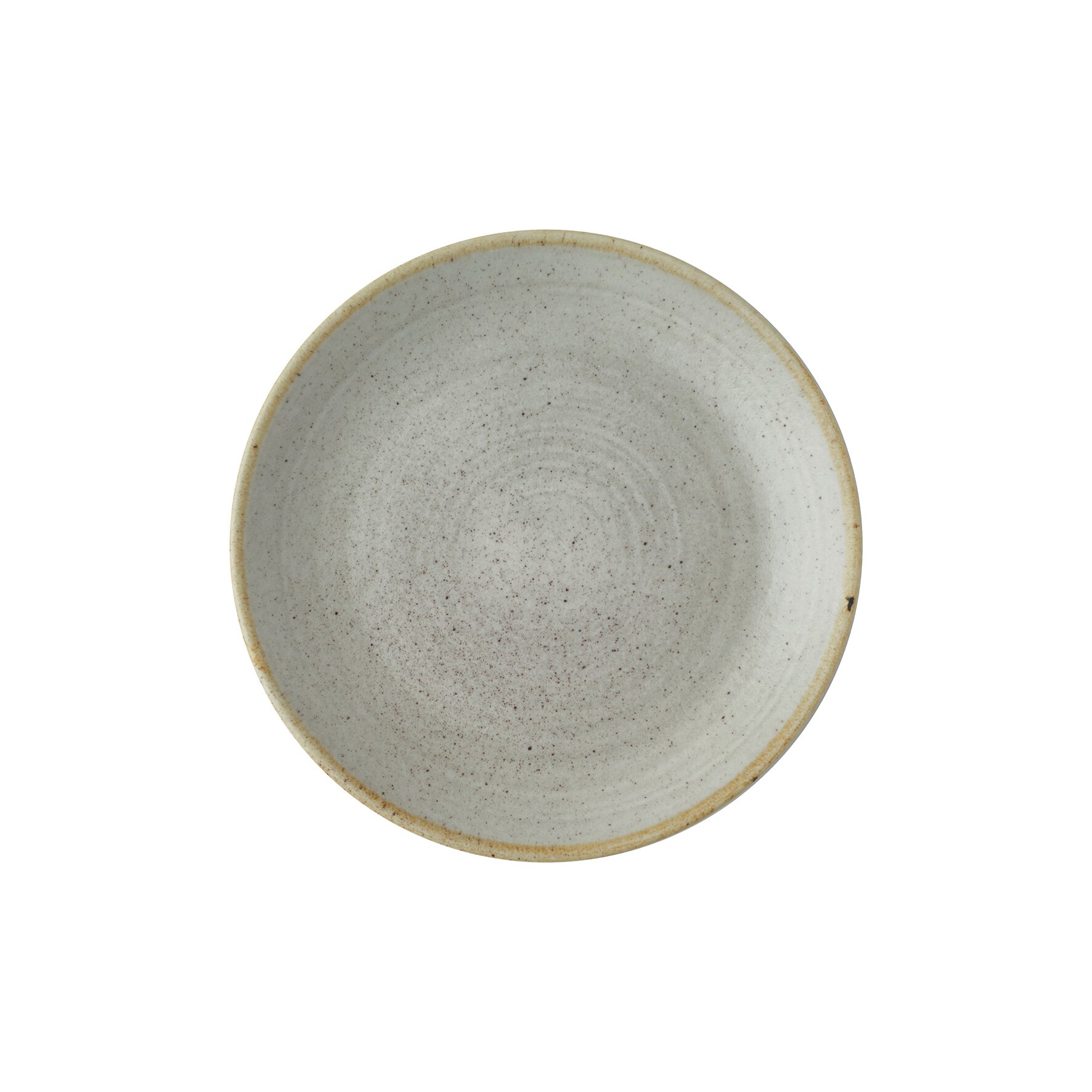 Stonecast Raw, Coupeteller flach ø 217 mm Grey