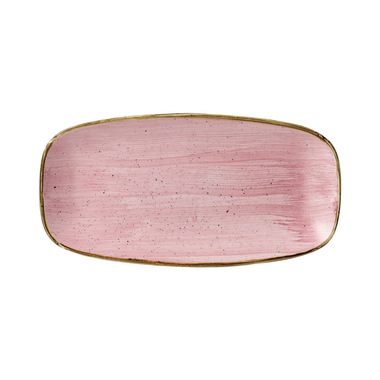 Stonecast, Teller Chefs rechteckig 298 x 153 mm Petal Pink