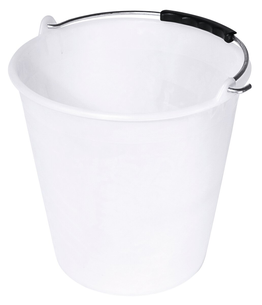 Kunststoff-Eimer 12,00 l weiß