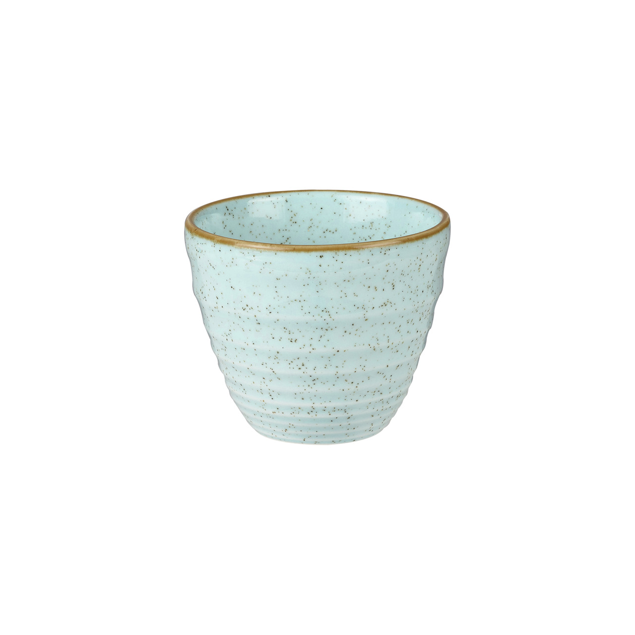 Stonecast, Becher Ripple Chip ø 95 mm / 0,28 l Duck Egg Blue