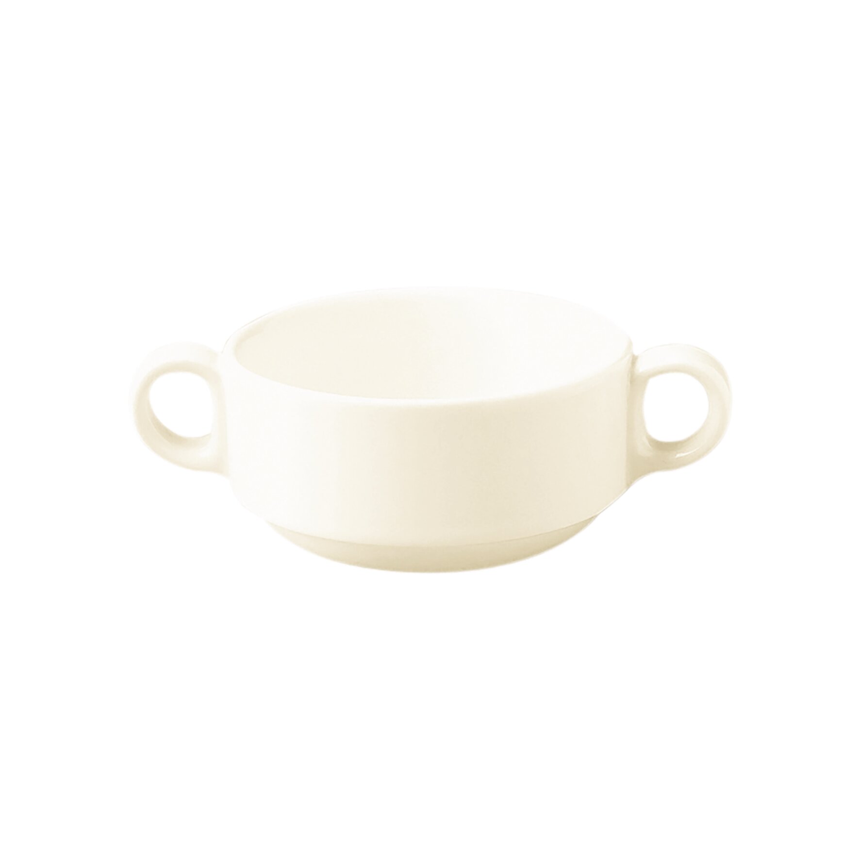 Classic Gourmet, Suppentasse mit 2 Henkel ø 105 mm / 0,30 l creme