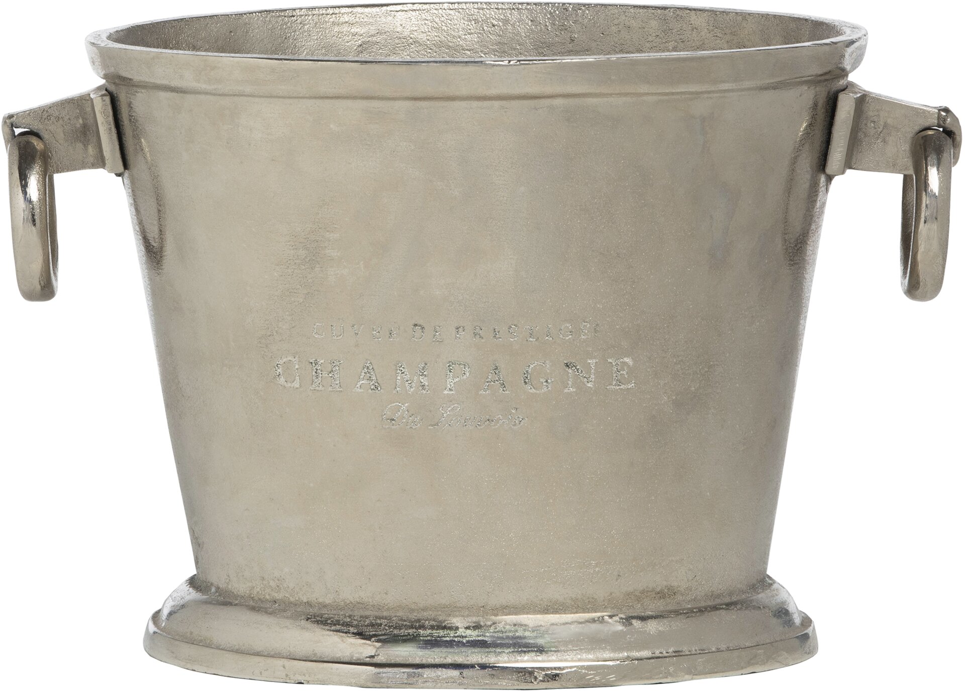 Champagnerkühler Vintage 320 x 320 x 250 mm Aluminium