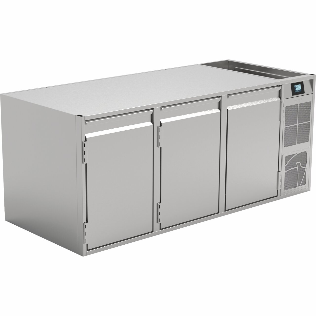 Kühltisch 3 Abteile KTE 3-65-3T MFR