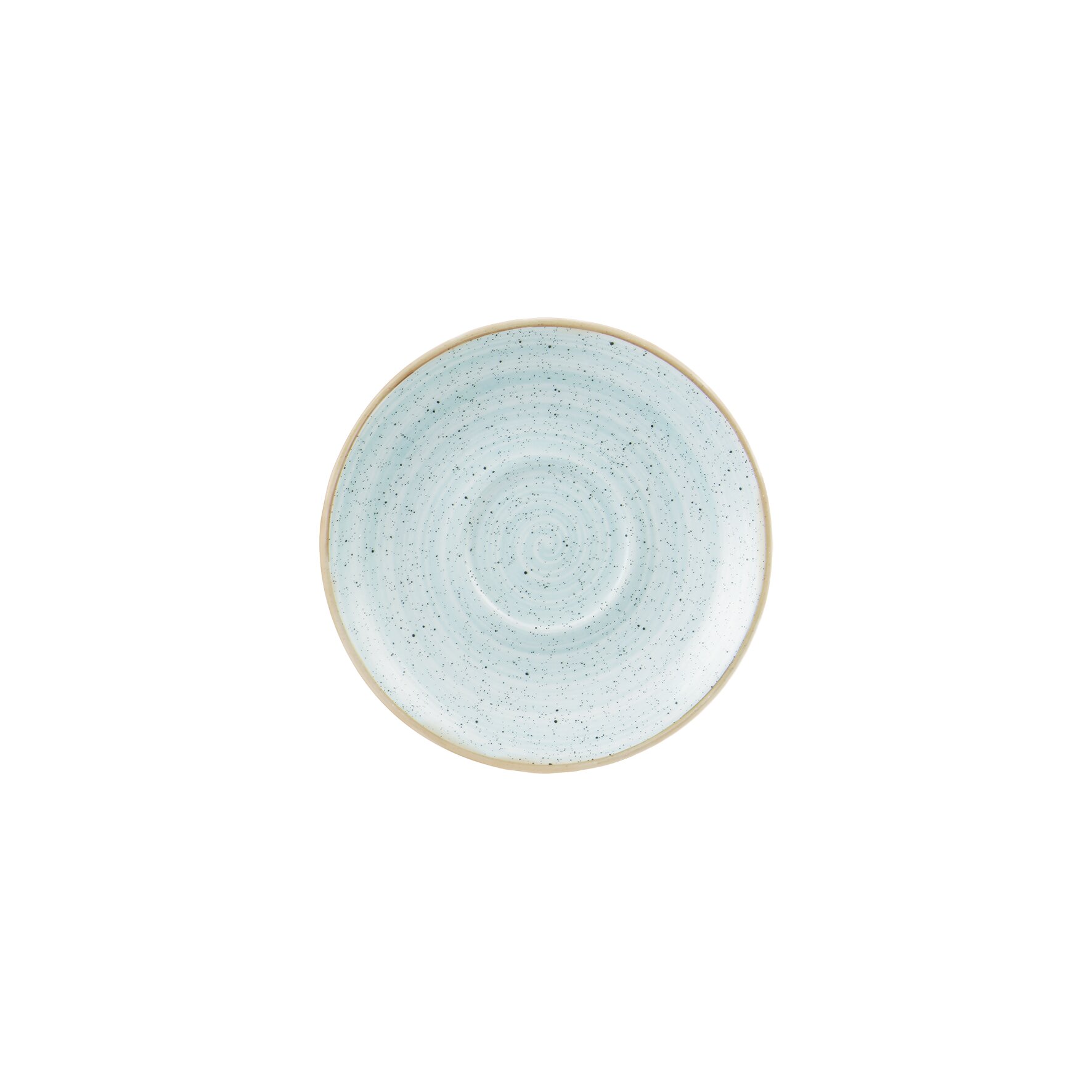 Stonecast, Cappuccino-Untertasse ø 156 mm Duck Egg Blue
