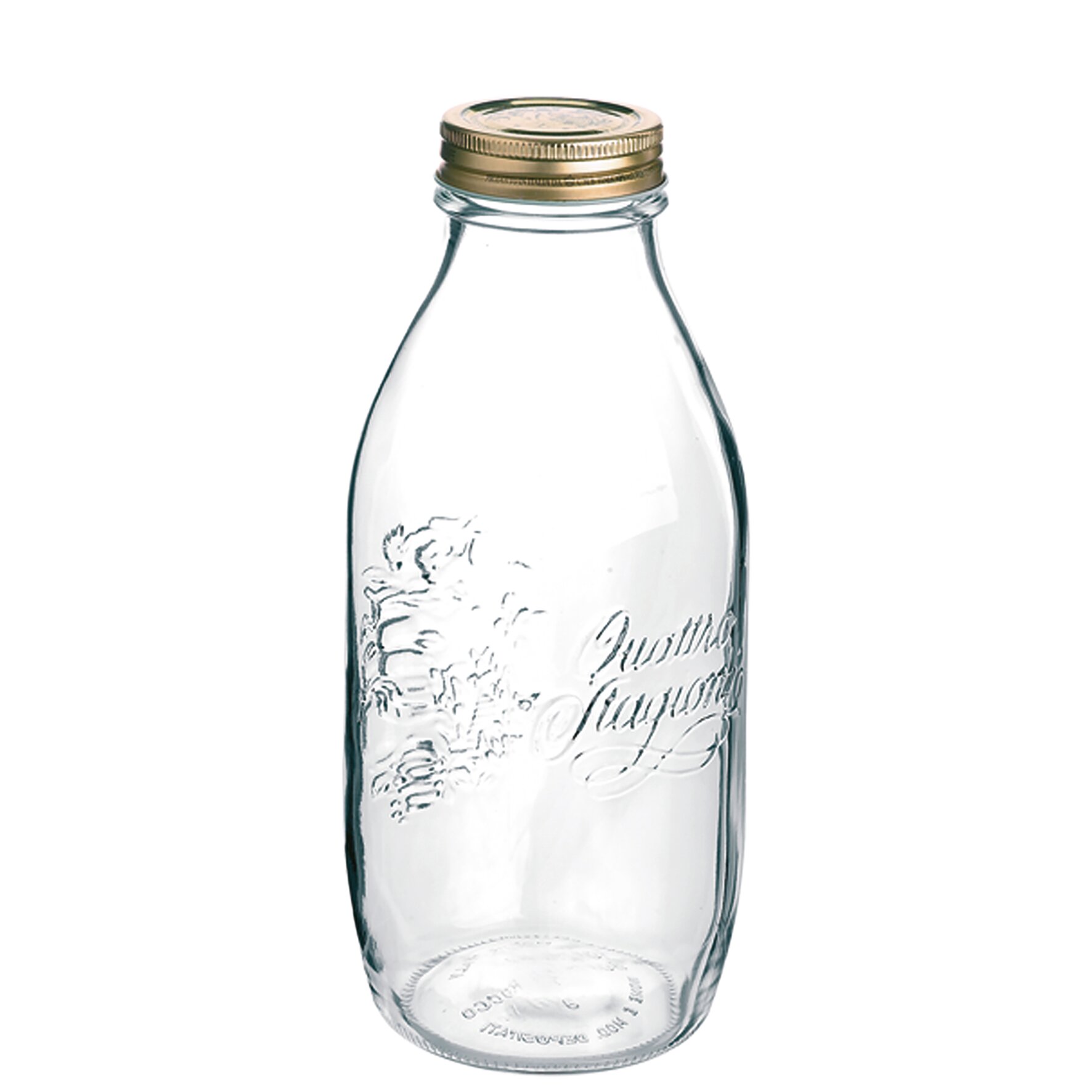 Quattro Stagioni, Flasche ø 100 mm / 1,00 l mit Metallschraubverschluss
