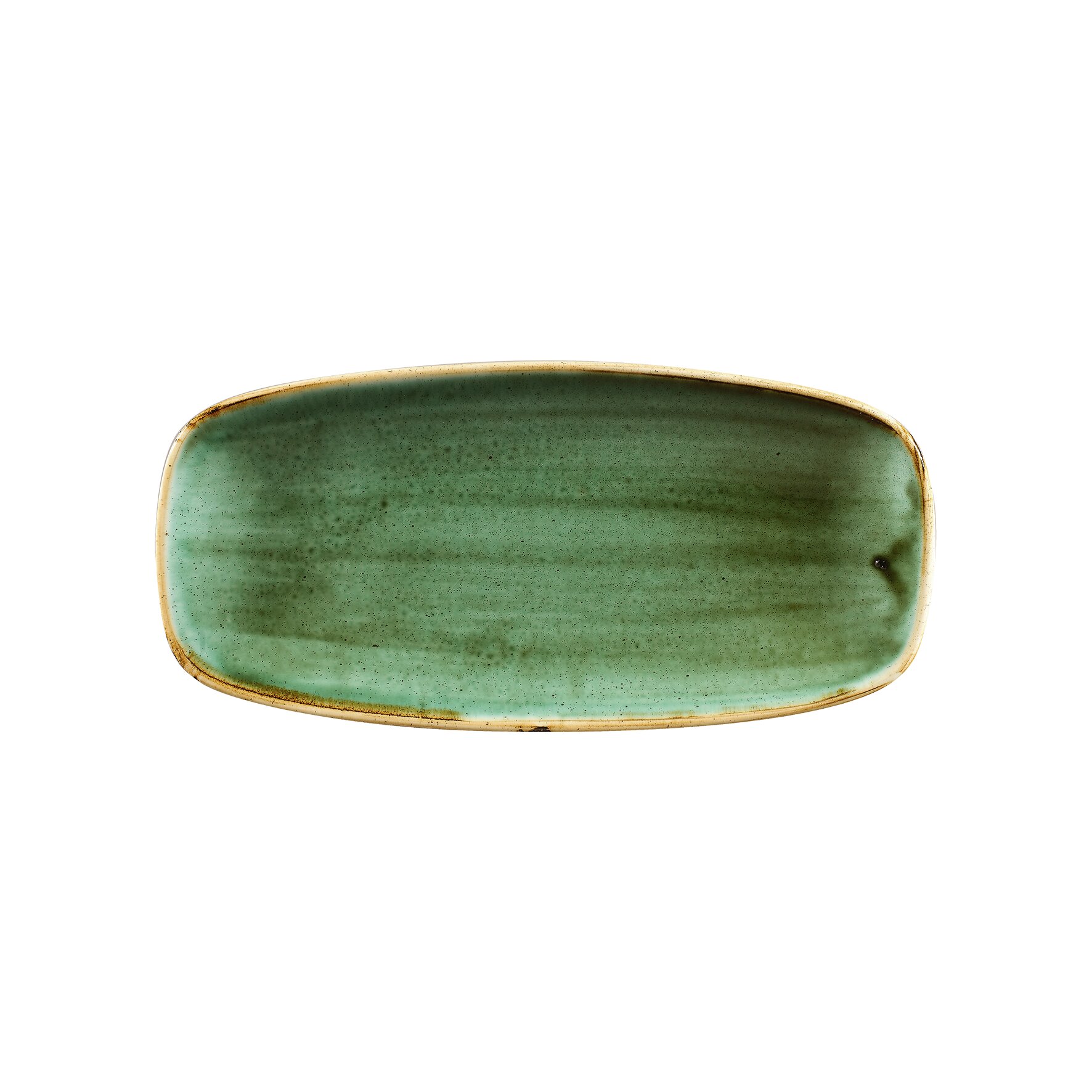 Stonecast, Teller Chefs rechteckig 269 x 127 mm Samphire Green