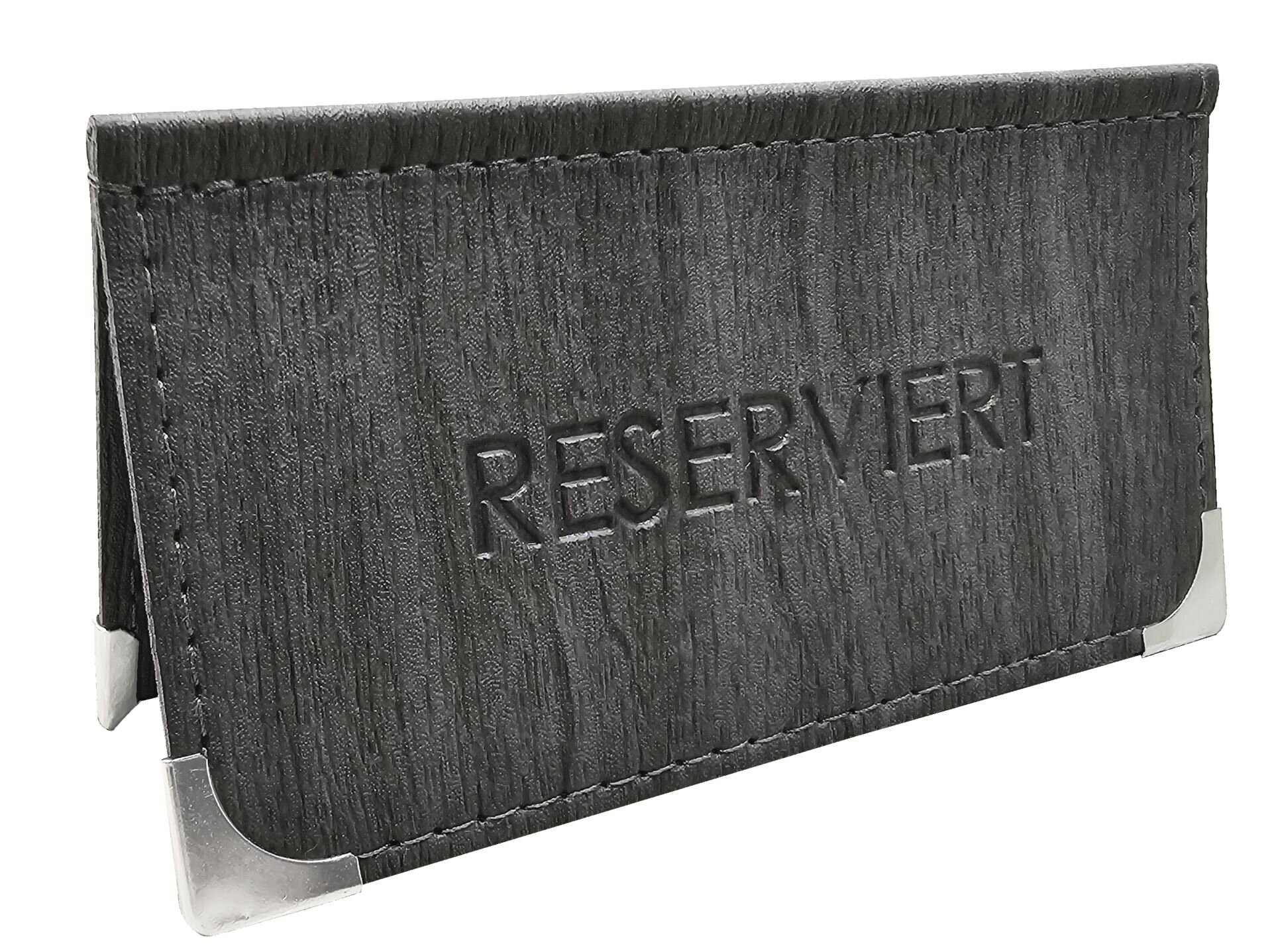 Reserviert Aufsteller "Madera" anthrazit