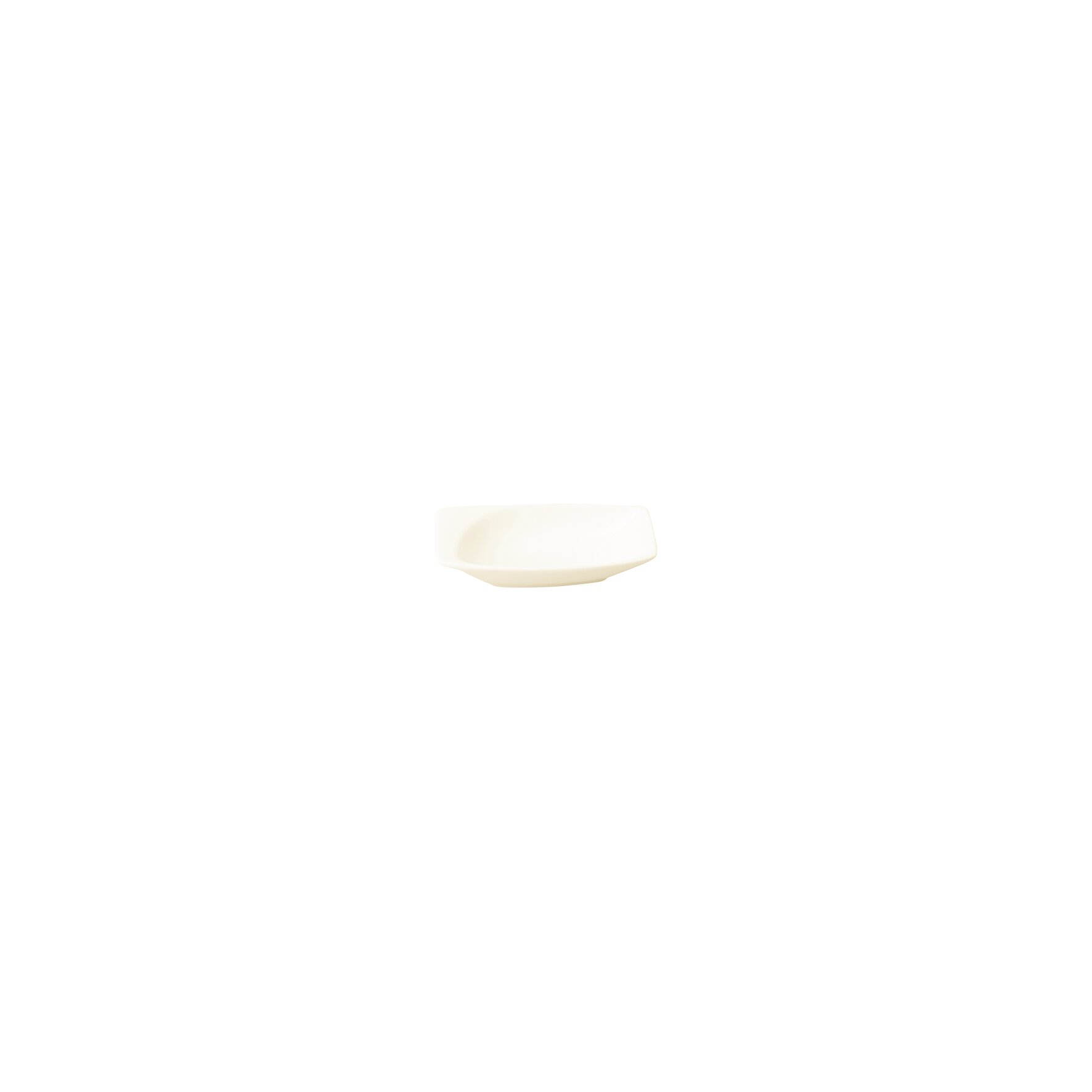 Mazza, Schale rechteckig 108 x 54 mm / 0,04 l creme
