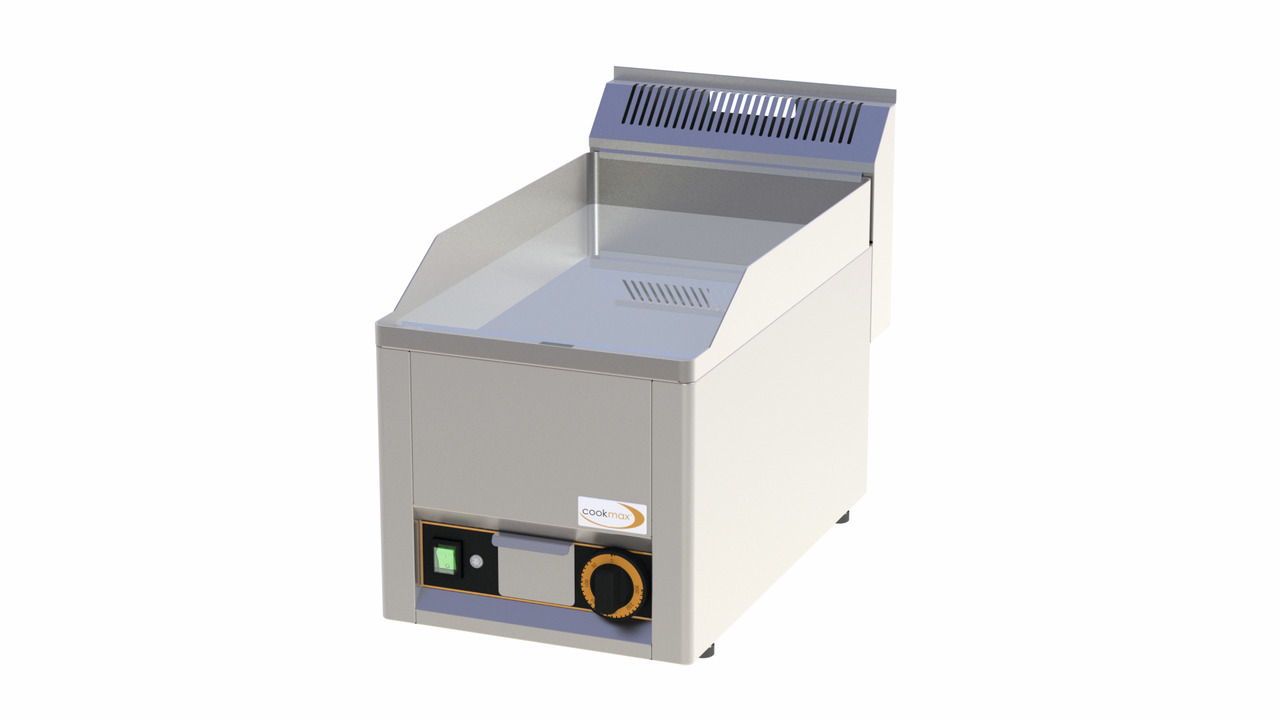 Elektro-Grillplatte rau verchromt 1 Heizzone 330 x 600 x 290 mm